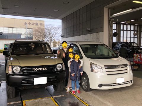 最高のファミリーカー👨‍👩‍👧‍👧✨こだわりのランクル９５プラドをご納車しました～🚙💨